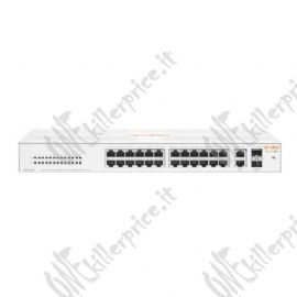 SWITCH ARUBA INSTANT ON R8R50A 1430 UNMANAGED 26 PORTE 10X100X1000+2SFP