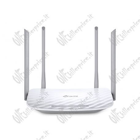 TP-Link Archer C50 router wireless Fast Ethernet Dual-band (2.4 GHz/5 GHz) 4G Bianco