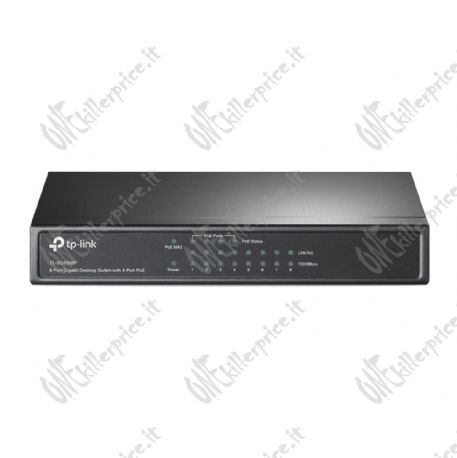 TP-Link TL-SG1008P Gigabit Ethernet (10/100/1000) Supporto Power over Ethernet (PoE) Grigio