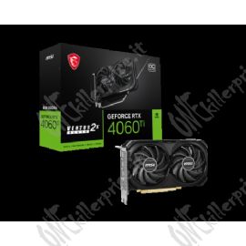 VGA MSI GeForce® RTX 4060 TI 8GB VENTUS 2X BLACK OC