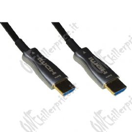 CAVO HDMI<sup>®</sup> 2.0 AOC FIBRA OTTICA IBRIDO, HDCP, ARC, EDID 4K@60HZ@4:4:4 MT 20