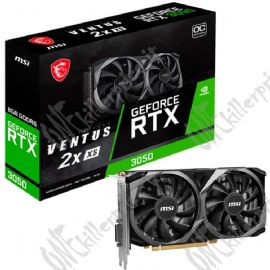 VGA MSI GeForce® RTX 3050 8GB Ventus 2X XS OC