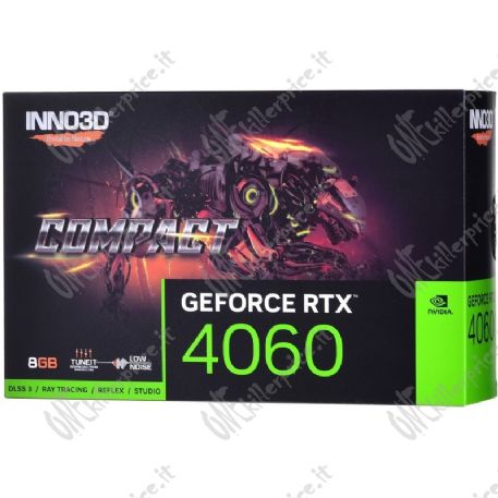 VGA Inno3D GeForce® RTX 4060 8GB Compact