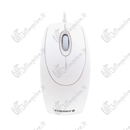 Mouse Cherry Optical WheelMouse weiß-grau (M-5400-0)