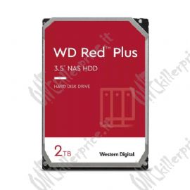 HDD WD Red Plus WD20EFPX 2TB/8,9/600 SATA III 64MB (D) (CMR)