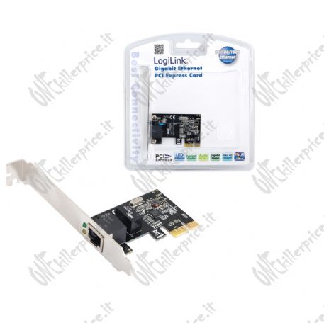 LogiLink Gigabit PCI Express Netzwerkkarte PC0029A