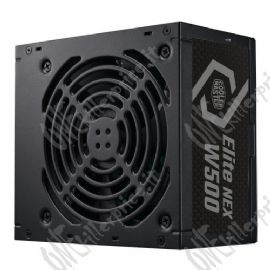 ALIMENTATORE COOLER MASTER 500W ATX ELITE NEX WHITE PFC ATTIVO EFFICIENZA>85% 80+ 240VAC FAN120MM - MPW-5001-ACBW-BEU