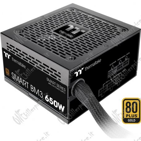 Power SupplyThermaltake SMART BM3 650W 80+ ATX3.0 PS-SPD-0650MNFABE-3