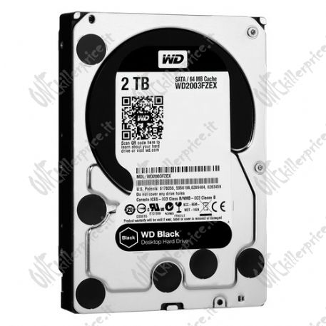 Western Digital Black 3.5'' 2000 GB Serial ATA III