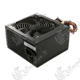 ALIMENTATORE ITEK 500W ATX ENERGY PIV VENTOLA 12CM - 2 CONN. SATA - ADATTATORE 20+4 PIN BLACK- NBPS500K