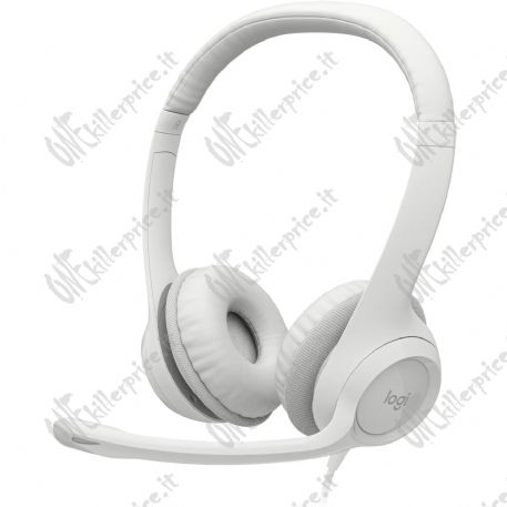 Headset Logitech H390 weiß (981-001286)