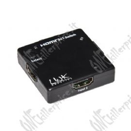 MINI SWITCH LINK HDMI 1080P 3 PORTE IN HDMI - 1 OUT HDMI