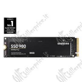 Samsung MZ-V8V500BW 980 SSD [500 GB, PCle 4.0, NVMe M.2, 3500/ 3000 MB/s]