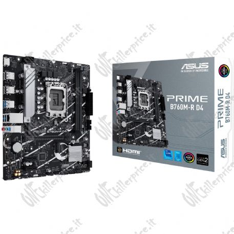 ASUS Prime B760M-R D4 (1700) (D)