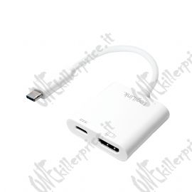 Kabel LogiLink Adapter USB-C zu HDMI