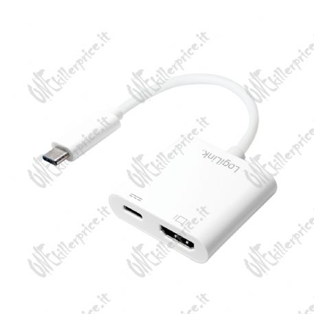 Kabel LogiLink Adapter USB-C zu HDMI