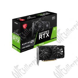 VGA MSI GeForce® RTX 3050 6GB Ventus 2X OC