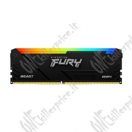 DDR4 KINGSTON 8Gb 3200Mhz - FURY BEAST CL16 - KF432C16BB2A/8