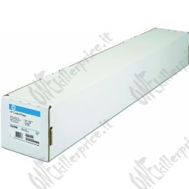 ORIGINAL HP Carta Bianco C6020B Coated Paper Carta patinata-914 mm x 45.7 m, 90 g/mÂ², Opaca, Fibra di legno