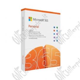 MICROSOFT 365 Personal Italian EuroZone Subscr 1YR Medialess P10 1 utente - 5PC/MAC + 5 SMARTPHONE + 5 TABLET QQ2-01746