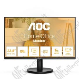 MONITOR AOC LED 23.8'' Wide 24B3HMA2 VA 1920x1080 4ms 250cd/mq 3.000:1 (20.000.000:1) 2x2W MM VGA HDMI