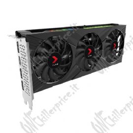 SVGA PNY NVIDIA RT 4060 8GB XLR8 Gaming VERTO Edition DLSS 8GB GDDR6 128bit HDMI+3*DP TRIPLE FAN PCI-E 4.0 - VCG40608TFXXPB1