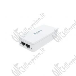 ADATTATORE POE INJECTOR IP-COM PSE30G-AT 802.3at 2P GIGABIT RJ45 Power consumption su una porta fino a 30W