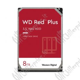 HDD WD Red Plus WD80EFPX 8TB SATA III 256MB (CMR)