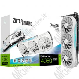 VGA ZOTAC GeForce® RTX 4080 SUPER 16GB Trinity OC White Edition