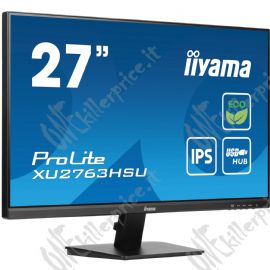 ProLite XU2763HSU-B1,  LED-Monitor 69 cm (27 pollici),  black  (matt), FullHD, IPS, AMD Free-Sync, 100Hz Panel