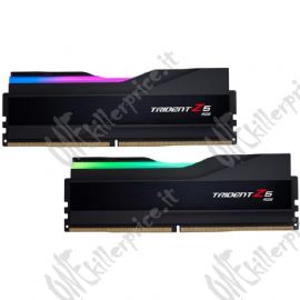 DIMM 64 GB DDR5-6400 (2x 32 GB) Dual-Kit, ram black , F5-6400J3239G32GX2-TZ5RK, Trident Z5 RGB, INTEL XMP