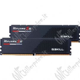 DIMM 64 GB DDR5-6000 (2x 32 GB) Dual-Kit, ram black , F5-6000J3040G32GX2-RS5K, Ripjaws S5, INTEL XMP