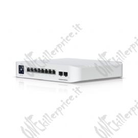 UBIQUITI SWITCH 8 PORTE LAN GIGABIT POE Layer 3, 2P 10G SFP+, USW-Pro-8-PoE-EU