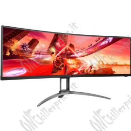 AGON AG493UCX2, Gaming-Monitor124 cm (49 pollici),  black , DQHD, HDR, NVIDIA G-Sync, 165Hz Panel