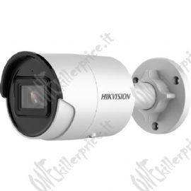 TELECAMERA HIKVISION EASY IP 4.0 ACUSENSE BULLET IP (2688 x 1520) OTTICA FISSA 4MP IR 40MT - DS-2CD2046G2-I(2.8mm)