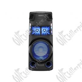 Partybox MHC-V43D, sistema compatto black , Bluetooth, Klinke, HDMI, CD/DVD