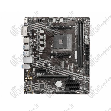 MSI A520M-A PRO scheda madre AMD A520 Socket AM4 micro ATX