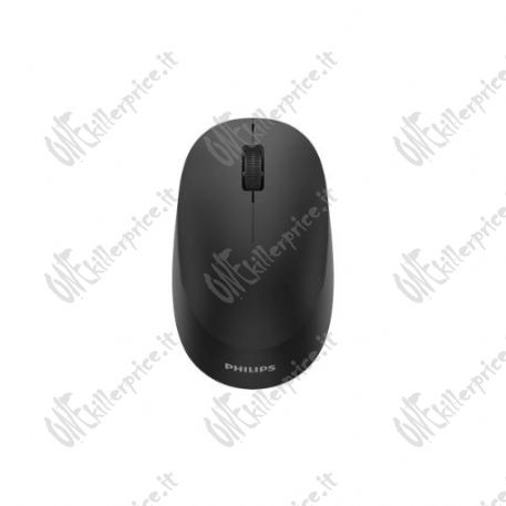 MOUSE PHILIPS SPK7307B/00 WIRELESS 1600 DPI Nero