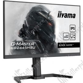 G-Master GB2445HSU-B1, Gaming-Monitor61 cm (24 pollici),  black  (matt), FullHD, IPS, AMD Free-Sync, 100Hz Panel