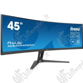 ProLite XCB4594DQSN-B1, Gaming-Monitor113 cm (44 pollici),  black  (matt), DQHD, VA, Curved, 165Hz Panel