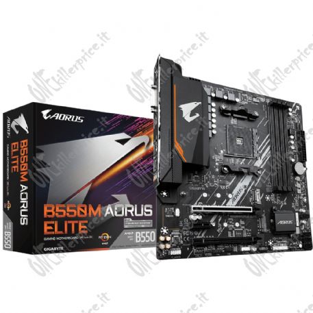 Gigabyte B550M AORUS ELITE AMD B550 Socket AM4 micro ATX