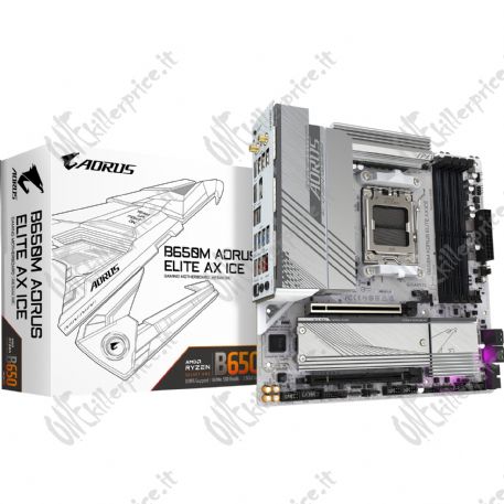 B650M AORUS ELITE AX ICE, Mainboard