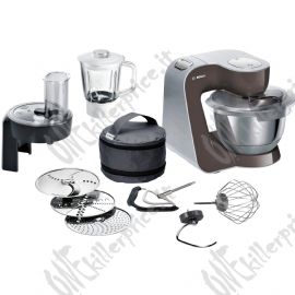 MUM58A20 robot da cucina acciaio inossidabile/braun, 1.000 Watt, Serie 4