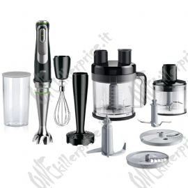 MultiQuick MQ 9187XLI, Stabmixeracciaio inossidabile/ black