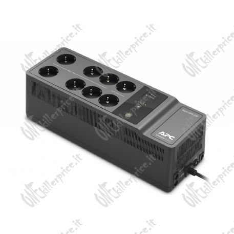 APC Back-UPS 650VA 230V 1 USB charging port - (Offline-) USV Standby (Offline) 0,65 kVA 400 W 8 presa(e) AC