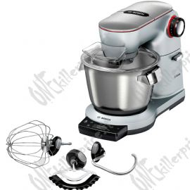 MUM9AX5S00 robot da cucina   OptiMUMsilver, 1.500 Watt, Serie 8, bilancia integrata , Timer, Profi-Patisserie-Set