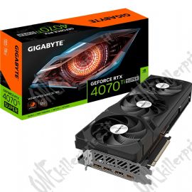 GeForce RTX 4070 Ti SUPER WINDFORCE MAX OC 16G, G scheda video DLSS 3, 3x DisplayPort, 1x HDMI 2.1a