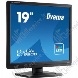 E1980D-B1,  LED-Monitor 48 cm (19 pollici),  black , SXGA, TN, 5 ms (GtG)