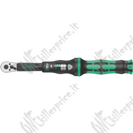 Chiave dinamometrica con cricchetto reversibile  Click-Torque A 6 black / verde , Abtrieb 1/4