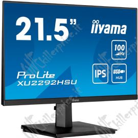 ProLite XU2292HSU-B6,  LED-Monitor 55 cm (22 pollici),  black  (matt), Full HD, IPS, 100Hz Panel